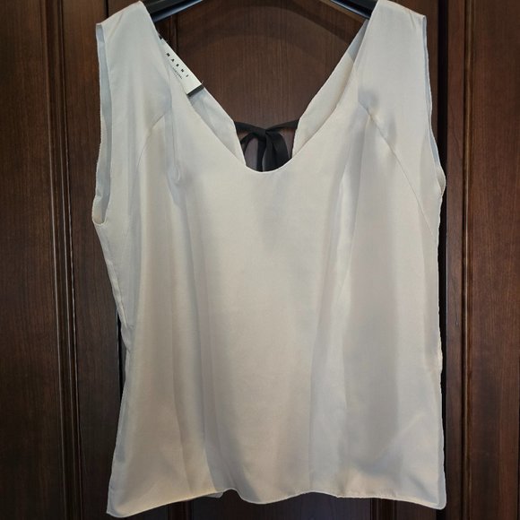 Marny Silk Silver top - Picture 1 of 3